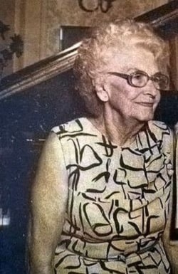A picture of Loren Van Dyke's wife Hazel Victoria Van Dyke.